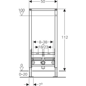 Инсталляция для биде Geberit Duofix (111.520.00.1)