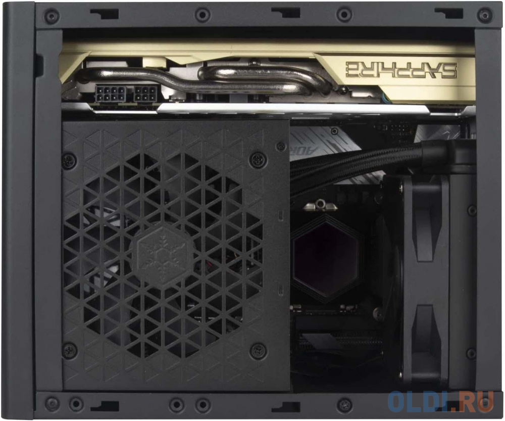 Корпус mini-ITX SilverStone SST-SG16B Без БП чёрный