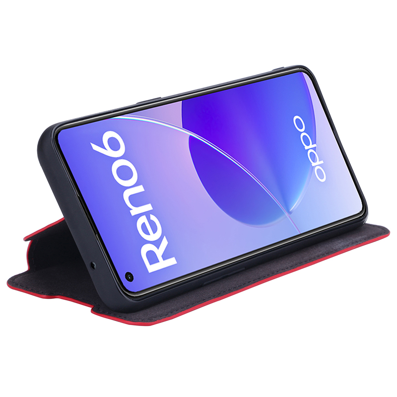 Чехол G-Case для Oppo Reno 6 4G Slim Premium Red GG-1565-02 в Москвe