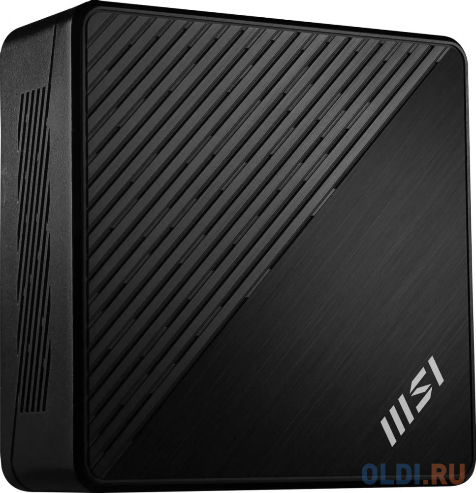 Неттоп MSI Cubi 5 12M-013RU i5 1235U (1.3) 16Gb SSD512Gb Iris Xe Windows 11 Professional 2.5xGbitEth+1xGbitEth WiFi BT 65W черный (9S6-B0A811-298)