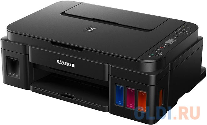 МФУ Canon PIXMA G3411 (Струйный, СНПЧ, WiFi, 4800x1200, 8,8 изобр./мин для ч/б, 5,0 изобр./мин для цветной, A4, A5, B5, LTR, конверт, фотобумага: 13x1 в Москвe