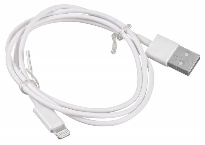 Кабель Buro BHP LIGHTNING 0.8 Lightning (m) USB A(m) 0.8м белый