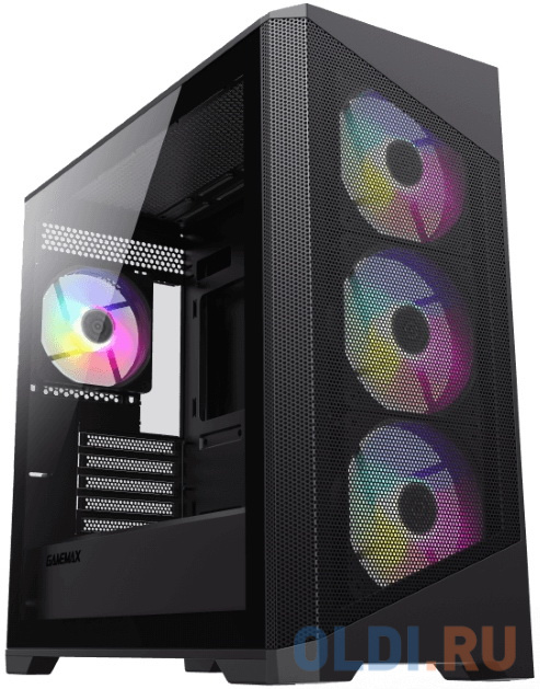 Корпус microATX GameMax Destroyer MB Без БП чёрный в Москвe