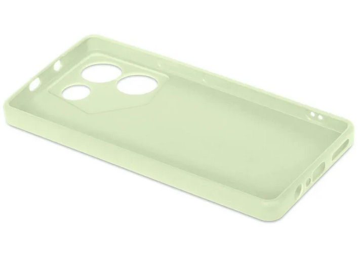 Чехол DF для Tecno Camon 20 Pro 5G Silicone Light Green tCase-25 в Москвe