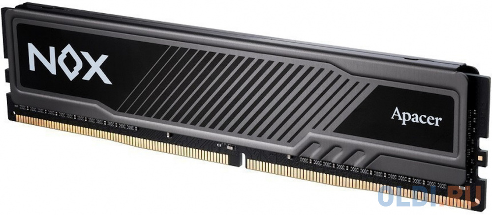 16GB Apacer DDR4 3600 DIMM NOX Black Gaming Memory AH4U16G36C25YMBAA-1 Non-ECC, CL18, 1.35V, Intel XMP 2.0, Heat Sink, RTL