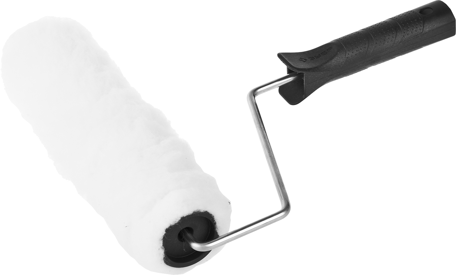 Валик малярный с ручкой Зубр РАДУГА, 24 смx4 см, бюгель 6 мм (0305-25_z01)