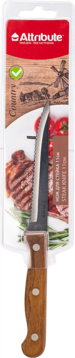 Нож для стейка Attribute Knife Country AKC235 11см