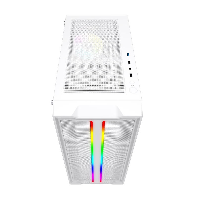 Корпус Powercase Mistral Evo ATX без БП White CMIEW-F4S