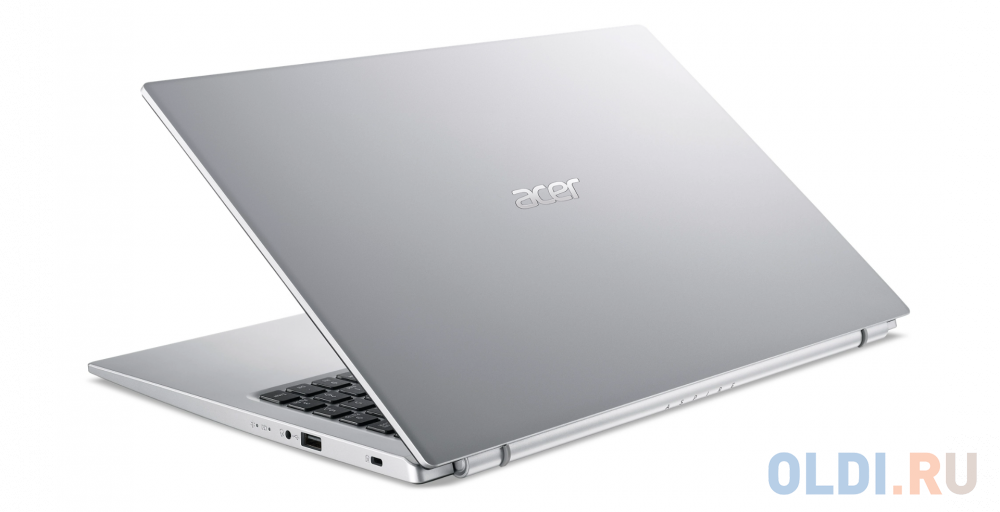 Acer Aspire 3 A315-58-31ZT 15.6"(1920x1080)/Intel Core i3 1115G4(3Ghz)/4096Mb/256SSDGb/noDVD/Int:UMA/Cam/BT/WiFi/war 1y/1.7kg/Silver/Win11Home +