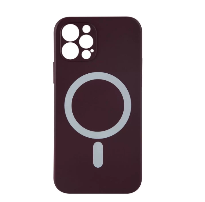 Чехол накладка Barn&Hollis для iPhone 12 Pro, для magsafe, коричневая