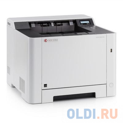 Принтер Kyocera P5021cdw <Лазерный, цветной, 21 стр./мин., дуплекс, Wi-fi, LAN, USB) продается только с доп. тонерами