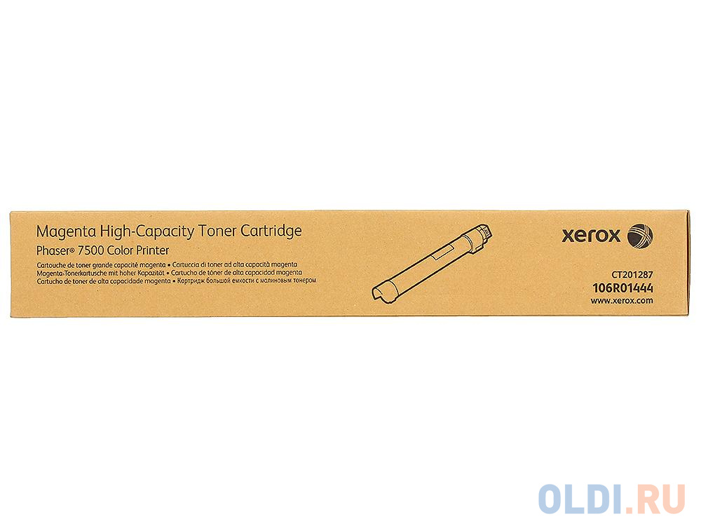 Картридж Xerox 106R01444 17800стр Пурпурный