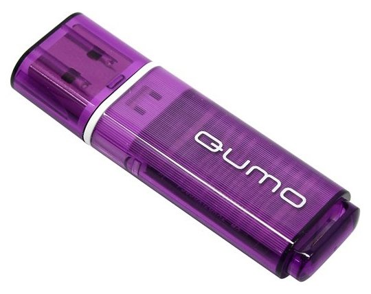 Флешка 8Gb USB 2.0 QUMO Optiva Optiva OFD-01, фиолетовый (QM8GUD-OP1)