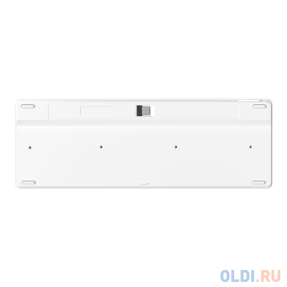 Клавиатура A4Tech Fstyler FBK27C AS белый USB беспроводная BT/Radio slim Multimedia (FBK27C AS)