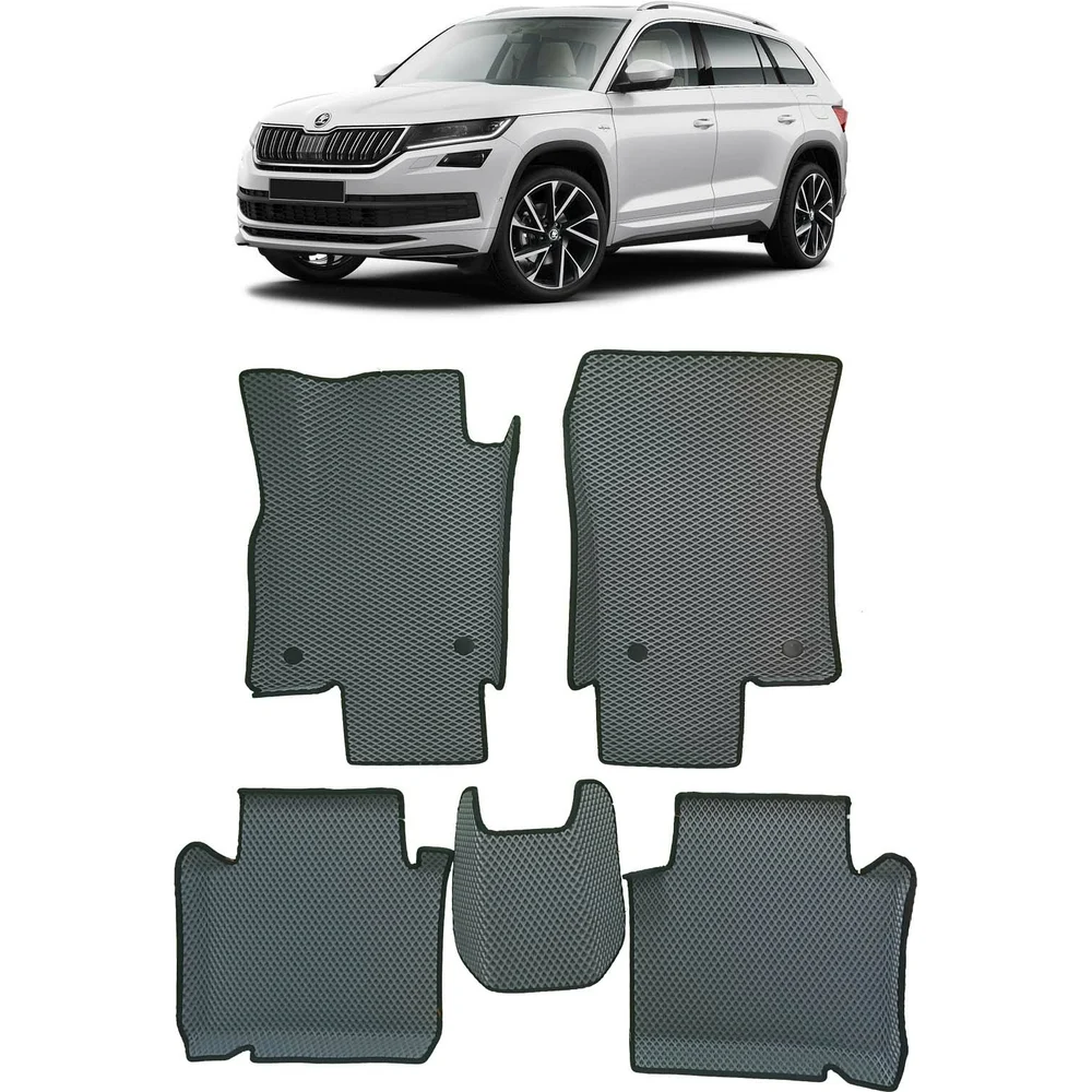 Ковры в салон автомобиля skoda kodiaq 5мест вариант макси 3d 2016 - Eva Smart 3469-B5A7-S <vendorcode>