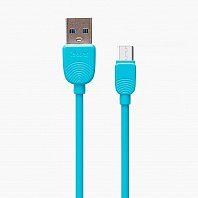 Кабель USB 2.0(Am)-Micro USB 2.0(Bm), 1м, синий Celebrat SKY-2M (116109)