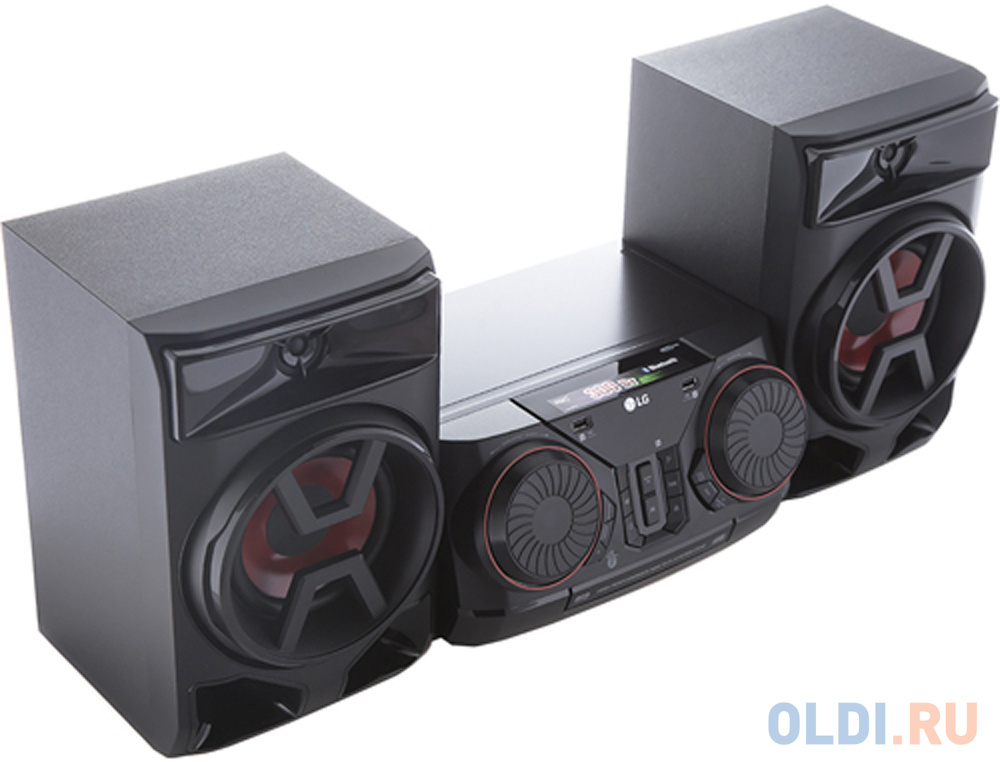 Минисистема LG CK43 черный 300Вт/CD/CDRW/FM/USB/BT в Москвe