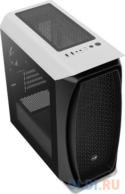 Корпус microATX Aerocool AERO ONE MINI-G-WT-v1 Без БП белый в Москвe