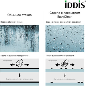 Душевой уголок IDDIS Slide 120х90 прозрачный, черный (SLI6BS2i23) в Москвe