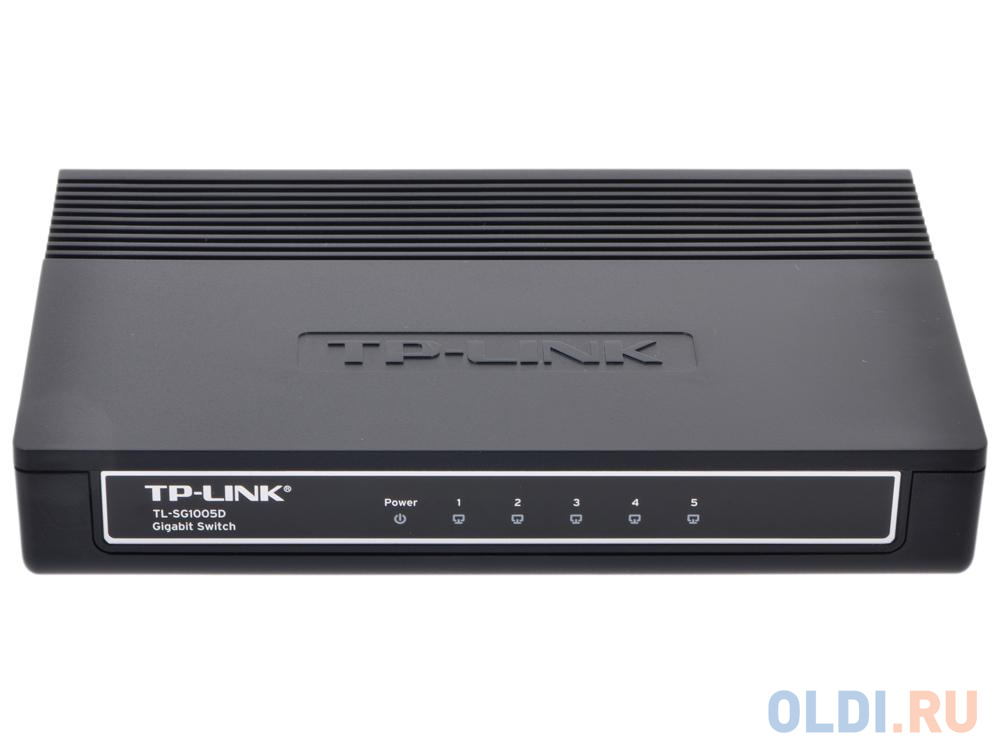 Коммутатор TP-LINK TL-SG1005D 5-портовый гигабитный настольный коммутатор