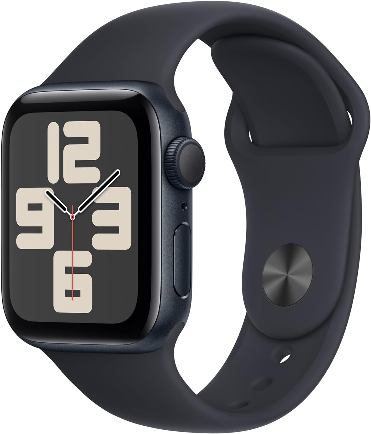 Смарт-часы Apple Watch SE 2023 A2722, 40мм, S/M, 1.57" OLED, темная ночь (MR9X3QH/A)