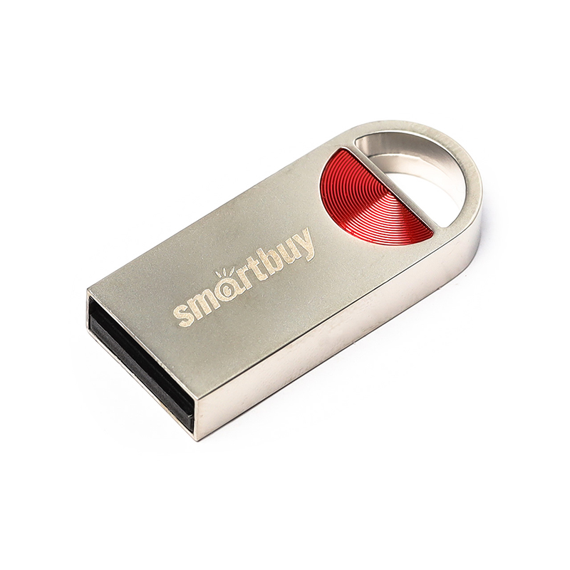 USB Flash Drive 64Gb - SmartBuy MC8 USB Metal Red SB064GBMC8