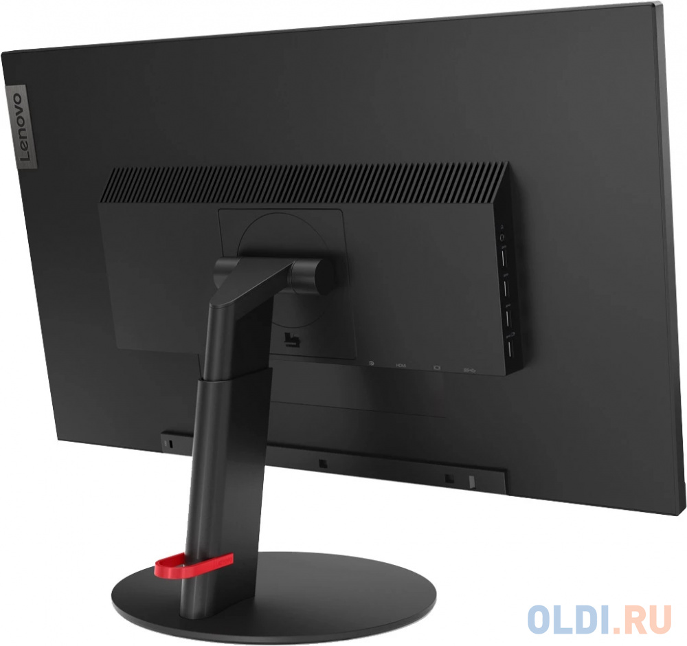 МОНИТОР 27" Lenovo ThinkVision T27i-10 Black (IPS,1920x1080, 4 ms,178°/178°,250 cd/m,1000:1,+HDM, +DP, +USB 3.0 x 4)