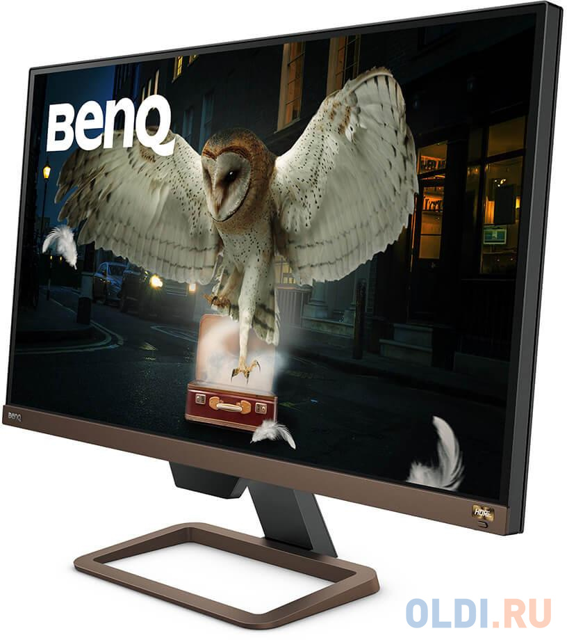 Монитор 27" BENQ EW2780U черный IPS 3840x2160 350 cd/m^2 5 ms HDMI DisplayPort USB Type-C Аудио 9H.LJ7LA.TBE в Москвe