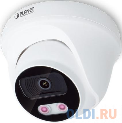 PLANET ICA-A4280 H.265 1080p Smart IR Dome IP Camera with Artificial Intelligence: Face Recognition (Face Detection, Tracking, Comparison), Intrusion,