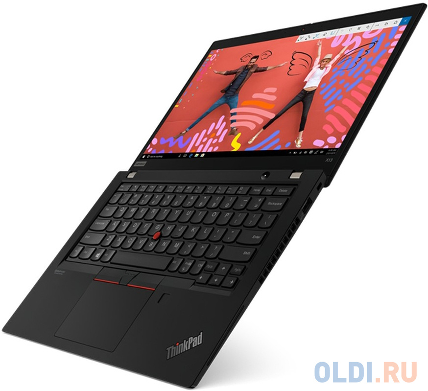 Ноутбук Lenovo ThinkPad X13 G1 13.3" 1920x1080 Intel Core i5-10210U SSD 512 Gb 8Gb WiFi (802.11 b/g/n/ac/ax) Bluetooth 5.0 Intel UHD Graphics чер