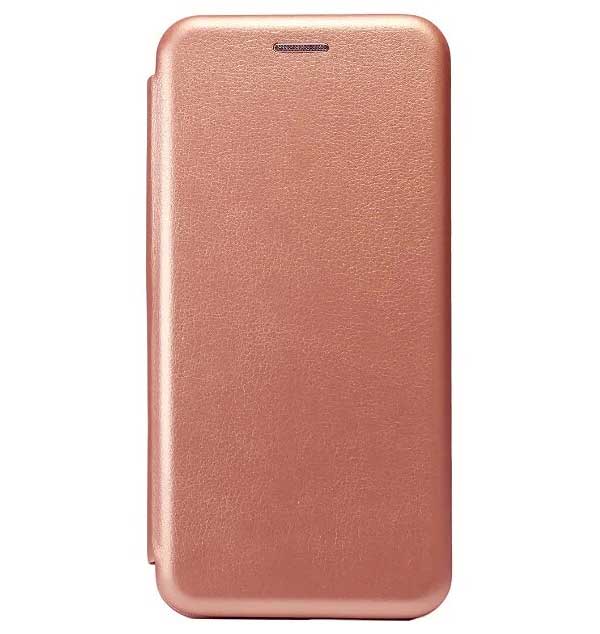 Чехол-книжка WELLMADE для Xiaomi Redmi 9 розовое золото