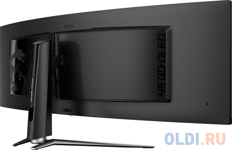 Монитор MSI 49" MPG 491CQP QD-OLED черный OLED LED 32:9 HDMI M/M матовая HAS Piv 1500000:1 1000cd 178гр/178гр 5120x1440 144Hz DP FHD USB 12.2кг