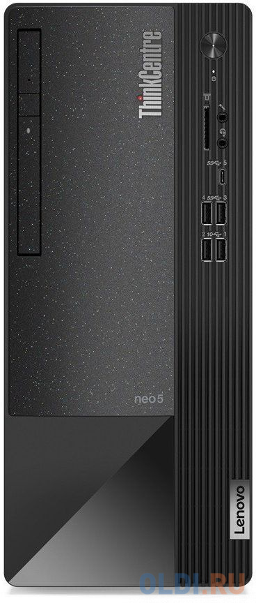 ПК Lenovo ThinkCentre Neo 50t MT i7 12700 (3.6) 8Gb SSD256Gb UHDG 770 DVDRW CR noOS GbitEth WiFi BT 260W kbNORUS мышь черный (11SE0020IV)