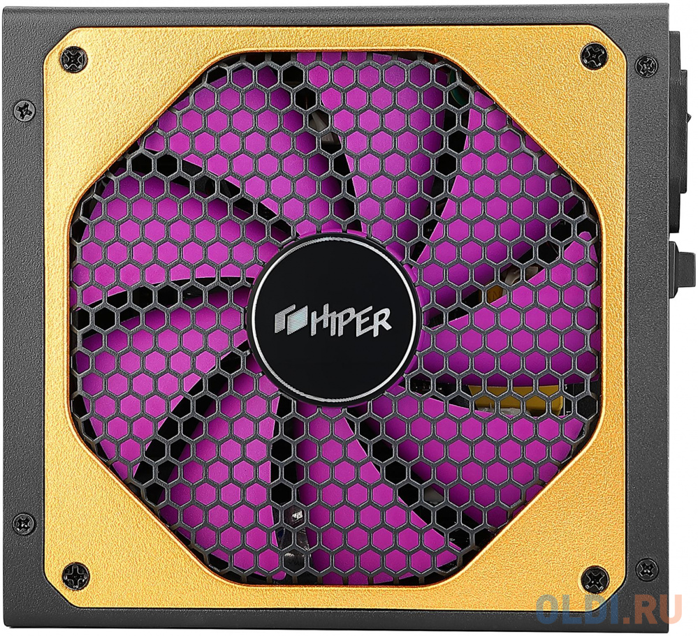 блок питания для ПК 1100 Ватт/ PSU HIPER HPG-1100FM (1000W 80+Gold, 14cm Fan, 220V input, Efficiency 90%, Modular, Black) BOX в Москвe