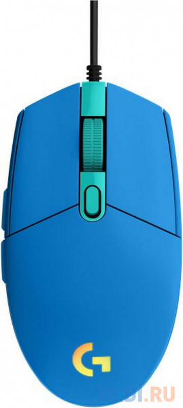 Мышка USB OPTICAL G102 LIGHTSY BLUE 910-005810 LOGITECH