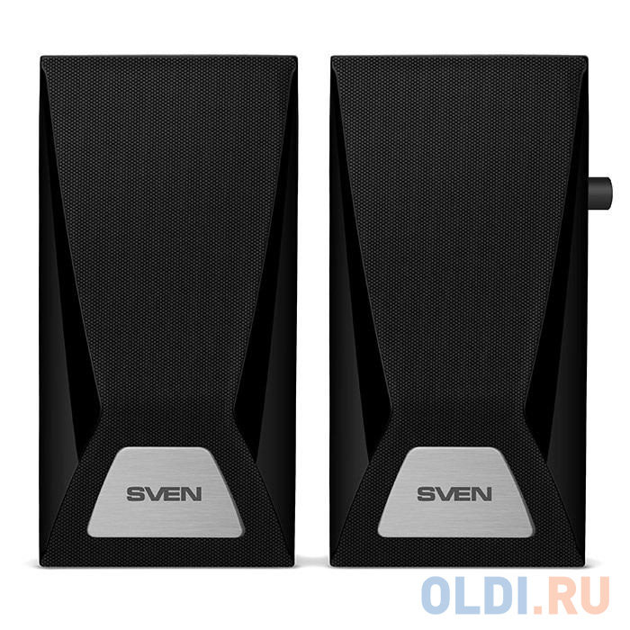 Колонки Sven SPS-555, чёрный,2.0, USB, мощность 2x3 Вт(RMS)