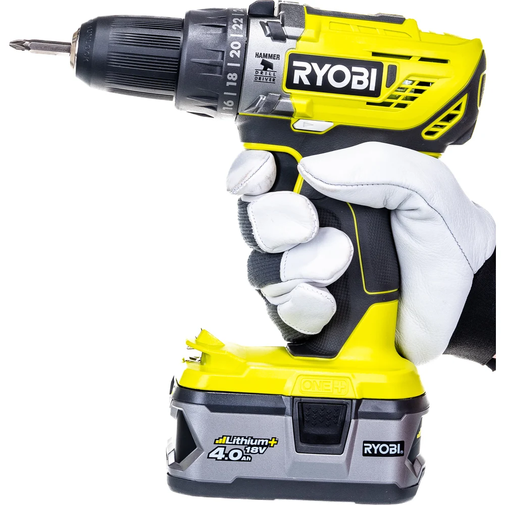 Ударная дрель-шуруповерт Ryobi