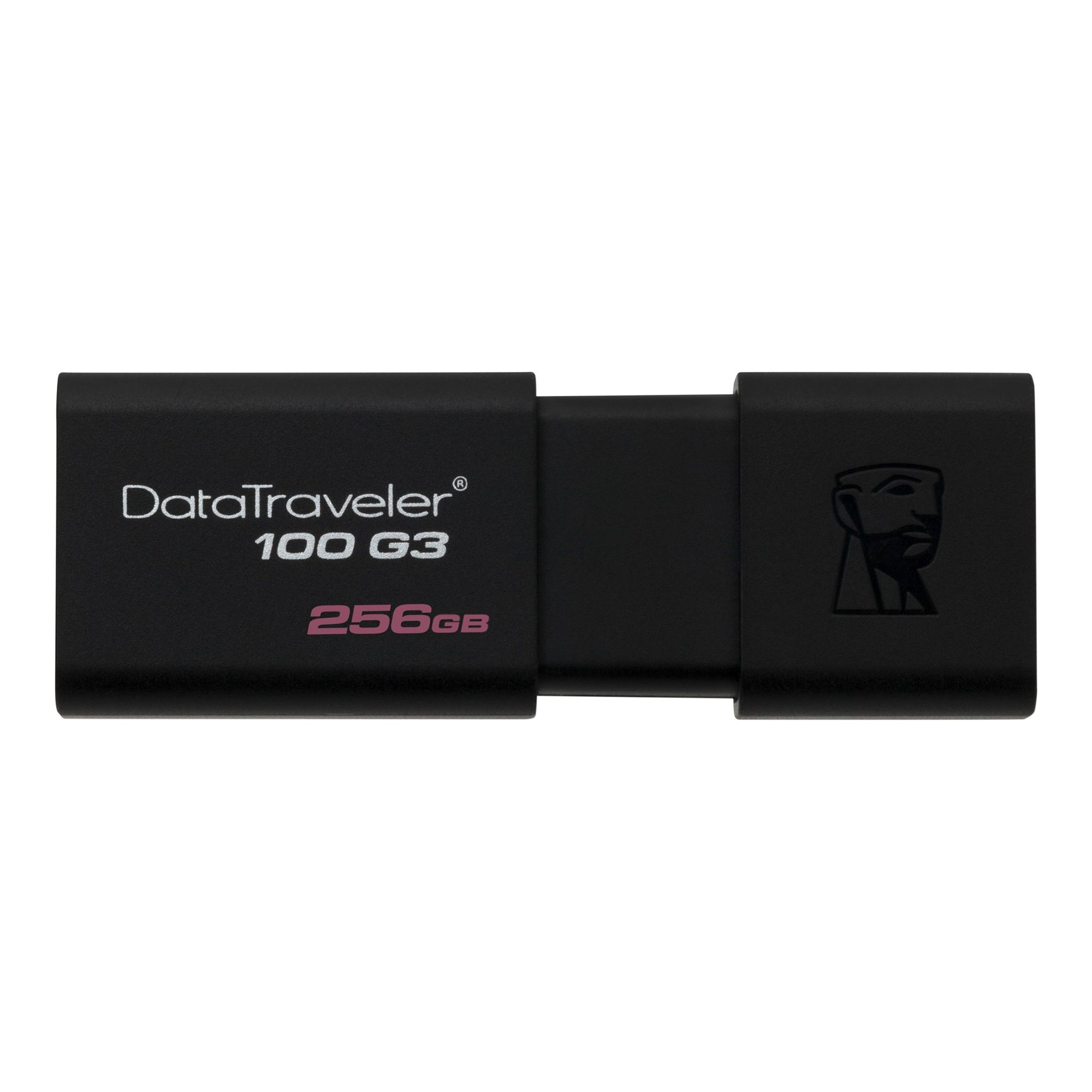 Флешка Kingston 256Gb DataTraveler 100 G3 (DT100G3/256GB) USB3.0 черный