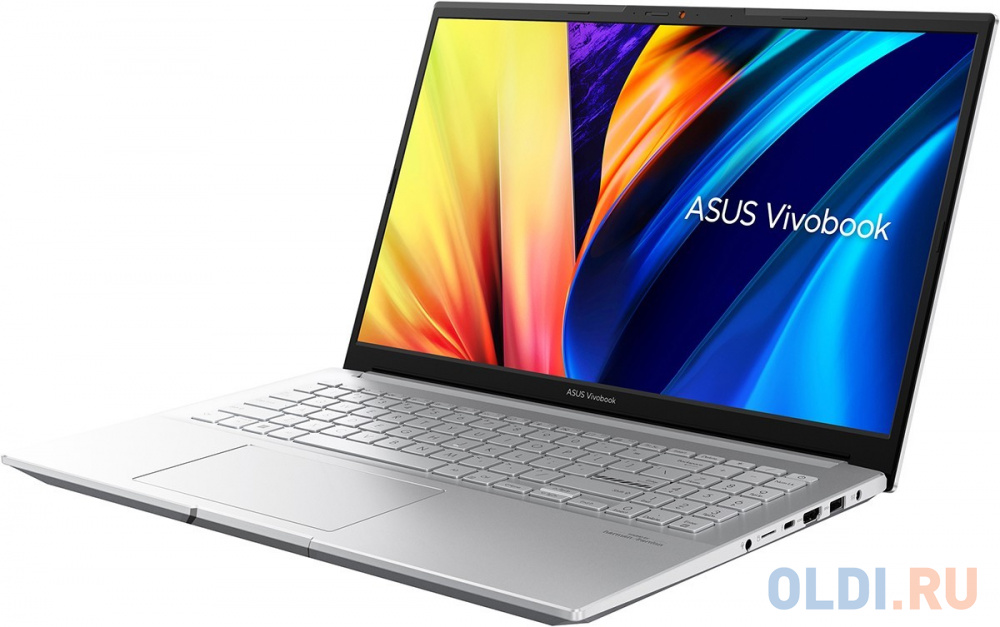 Ноутбук Asus VivoBook 15 OLED M6500XU-MA106 Ryzen 9 7940HS 16Gb SSD1Tb NVIDIA GeForce RTX4050 6Gb 15.6" OLED 2.8K (2880x1620) noOS silver WiFi BT