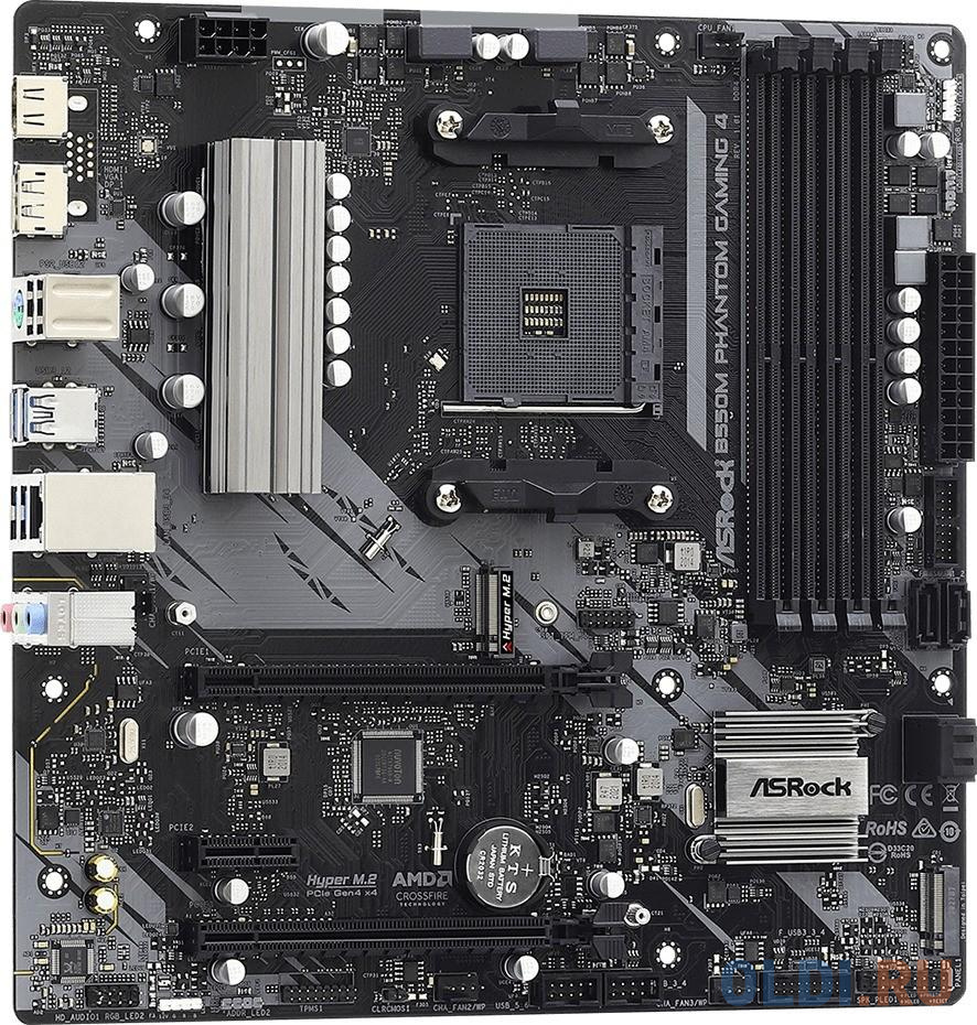 Материнская плата ASRock B550M PHANTOM GAMING 4