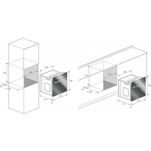 Газовый духовой шкаф Kaiser EG 6345 Em