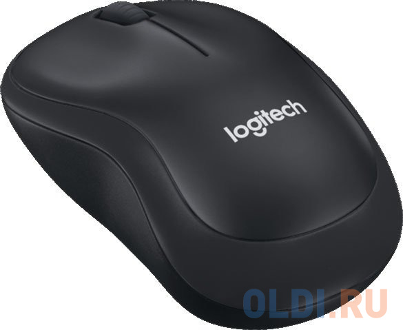 Мышь беспроводная Logitech B220 чёрный USB + радиоканал