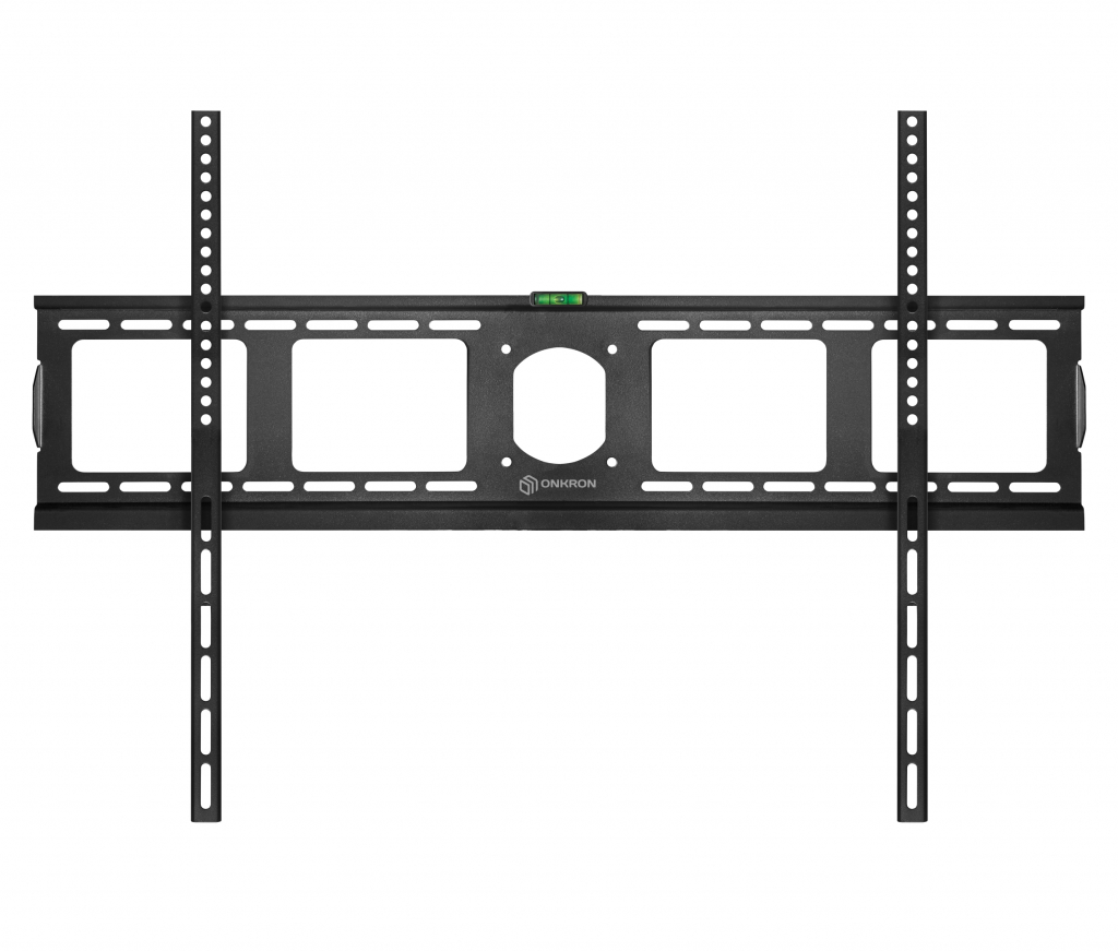 Кронштейн настенный ONKRON UF4 40-80" (фиксированный, до 75 кг, черный)