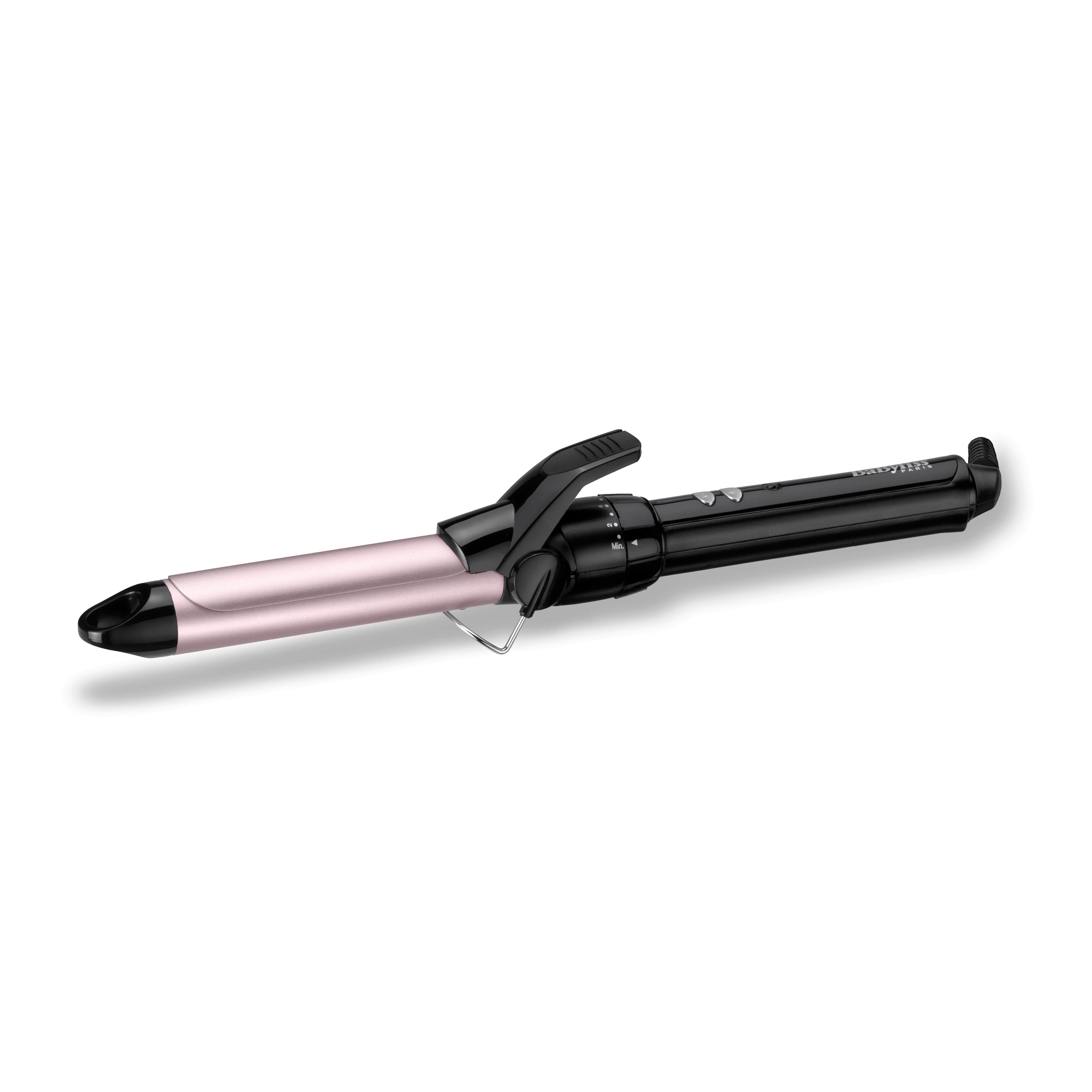 Щипцы Babyliss C325E, 180°C, 65 Вт, Satin Touch покрытие, режимов: 10, 1.8 м, черный/розовый в Москвe