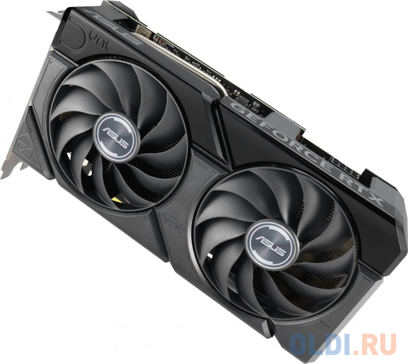 Видеокарта Asus PCI-E 4.0 DUAL-RTX4060-O8G-EVO NVIDIA GeForce RTX 4060 8Gb 128bit GDDR6 2505/17000 HDMIx1 DPx3 HDCP Ret в Москвe