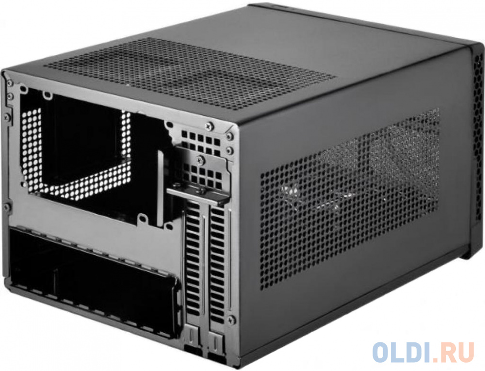 Корпус mini-ITX SilverStone SST-SG13B-Q Без БП чёрный