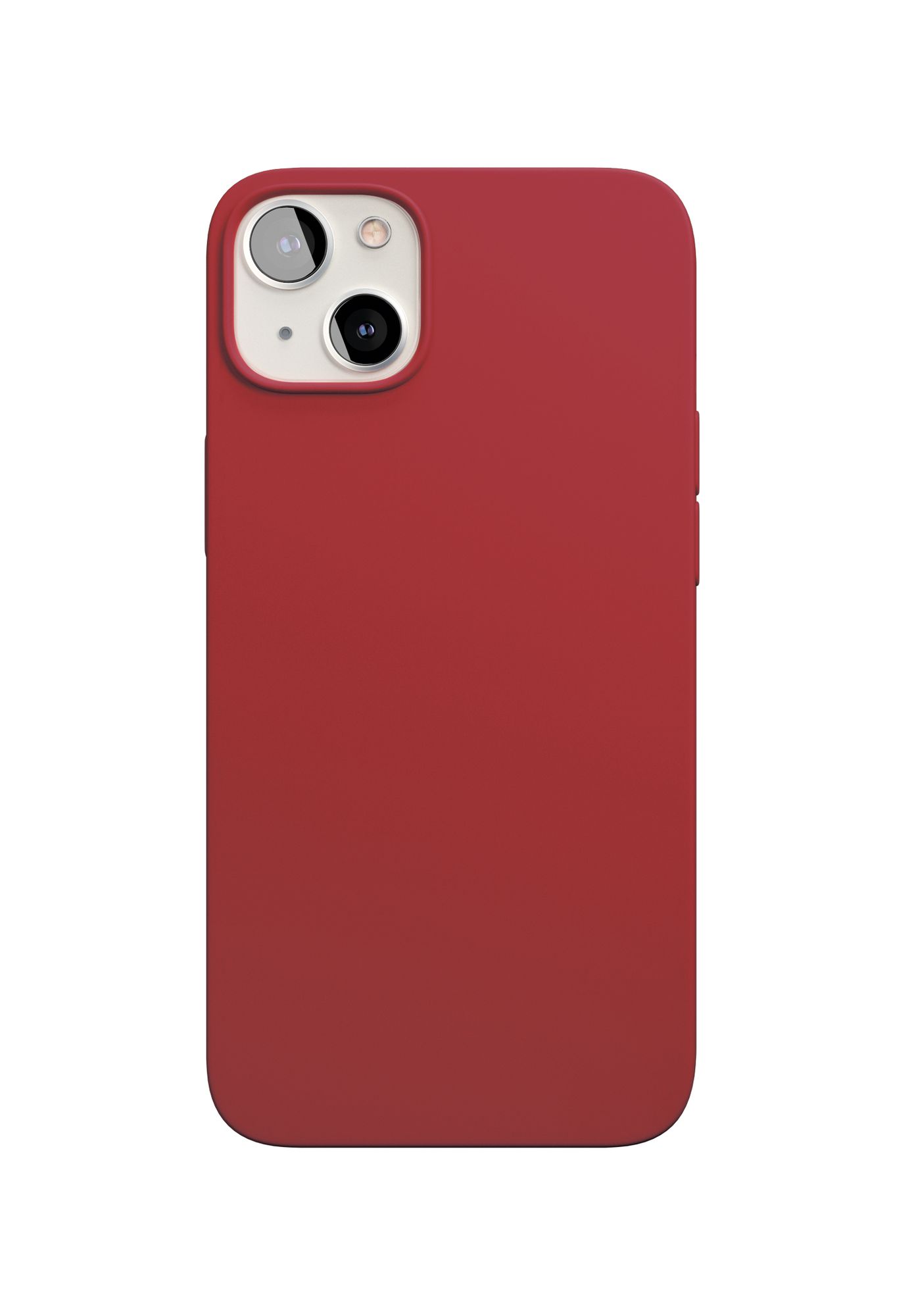 Чехол защитный VLP Silicone case для iPhone 13 mini, красный в Москвe