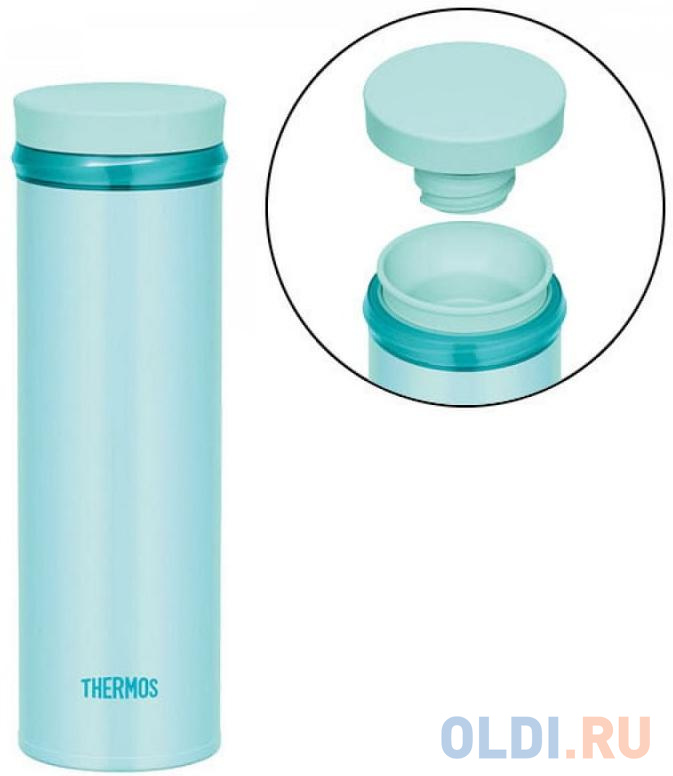 Термос Thermos JNO-501-MNT 0.5л. белый/голубой картонная коробка (924643)