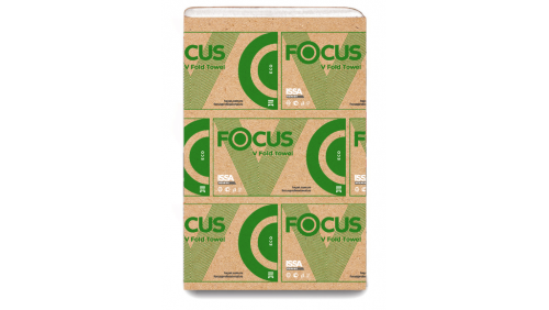 Полотенца бумажные Focus Eco H3, слоев: 1, листов 250шт., белый (5049976)