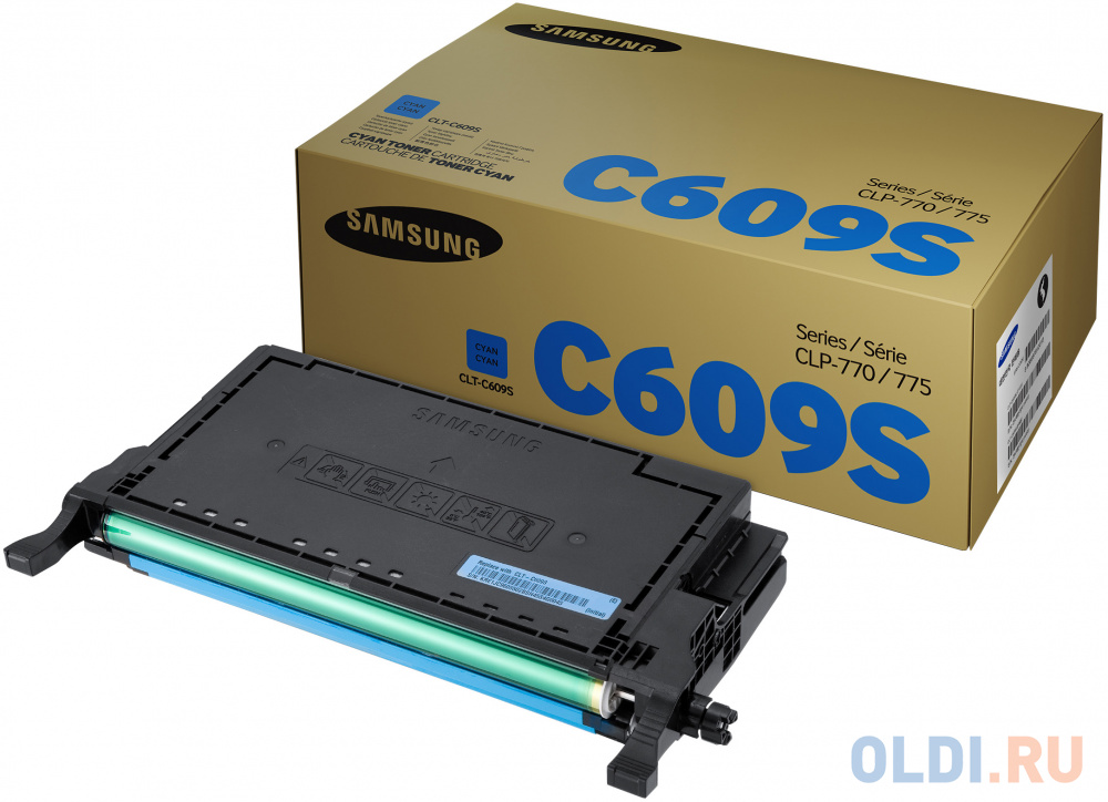 Картридж Samsung SU086A CLT-C609S для CLP-770ND голубой